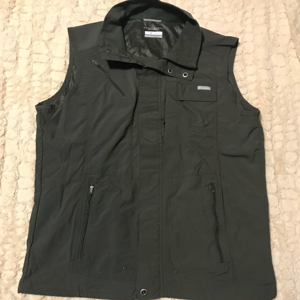 Columbia green vest